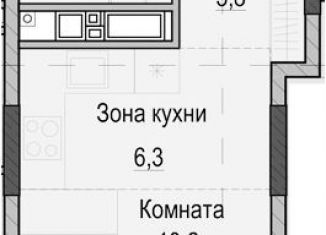 Продаю квартиру студию, 23.6 м2, Татарстан