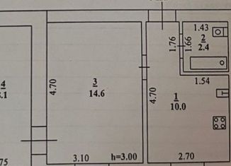 Продается 1-ком. квартира, 30 м2, Липецкая область, Клубная улица, 6