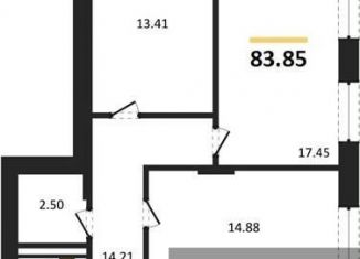 Продам 3-комнатную квартиру, 83.8 м2, Воронеж, улица 9 Января, 68Л