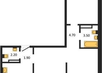 3-ком. квартира на продажу, 82.5 м2, Новосибирск, Калининский район