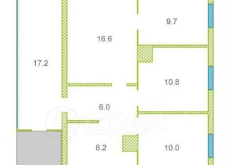 Дом на продажу, 61.3 м2, Тюмень, Сказочная улица