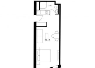 Продаю квартиру студию, 32.4 м2, Санкт-Петербург, Красногвардейский район, проспект Энергетиков, 6