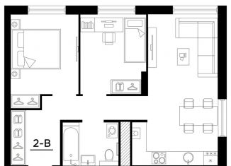 Продам 2-ком. квартиру, 53.1 м2, Астрахань, Ленинский район, улица Татищева, 12