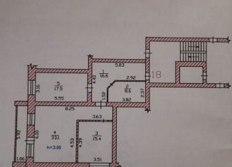 2-комнатная квартира в аренду, 91.2 м2, Черногорск, проспект Космонавтов, 35А