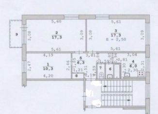 Продам 3-комнатную квартиру, 59 м2, Екатеринбург, улица Академика Бардина, 11к2, Ленинский район