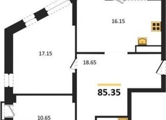 Продажа 3-комнатной квартиры, 85.4 м2, Воронежская область, набережная Чуева, 7