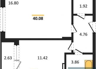 Продается 1-ком. квартира, 40.1 м2, Воронеж, Левобережный район, Ленинский проспект, 108А