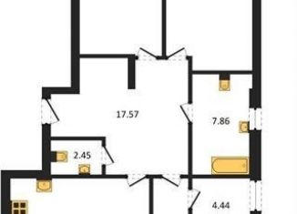 Продам трехкомнатную квартиру, 113.5 м2, Новосибирск, Сухарная улица, 105/1