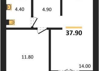 Продам 1-ком. квартиру, 37.9 м2, Новосибирская область, улица Кирова, 342