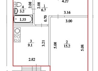 Продаю 1-комнатную квартиру, 35.5 м2, село Иглино, улица Ворошилова, 28К