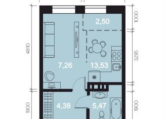 Продажа 1-ком. квартиры, 32.8 м2, Иркутск