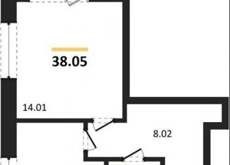 Продается 1-ком. квартира, 38 м2, Воронеж, Коминтерновский район