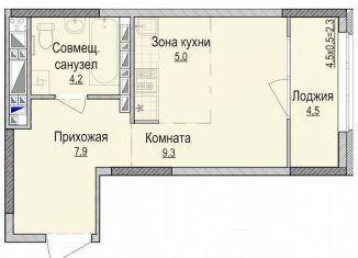 Продаю квартиру студию, 26.4 м2, Ижевск, Устиновский район, Союзная улица, 163к2