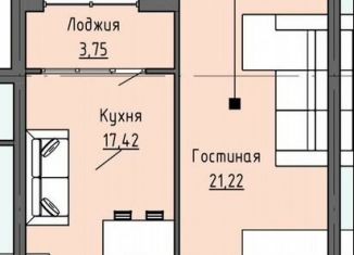 Продам 2-ком. квартиру, 60 м2, Грозный, улица Нурсултана Абишевича Назарбаева, 2Б