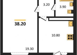 Продам однокомнатную квартиру, 38.2 м2, Воронеж, улица Шидловского, 28