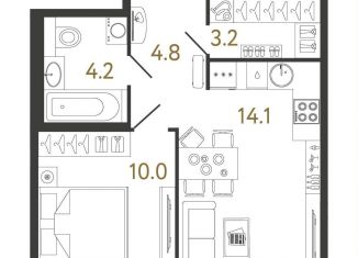 Продажа 1-ком. квартиры, 36.3 м2, Санкт-Петербург, метро Парнас