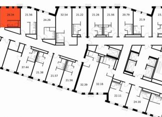 Продается квартира студия, 20.3 м2, Санкт-Петербург, Красногвардейский район, проспект Энергетиков, 6