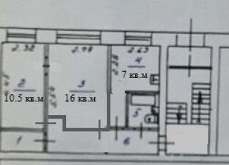 Аренда офиса, 42 м2, Мурманская область, Комсомольская улица, 44