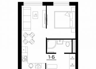 Продажа 1-ком. квартиры, 32.7 м2, Астрахань, Кировский район