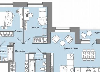 3-ком. квартира на продажу, 72 м2, Киров, Ленинский район