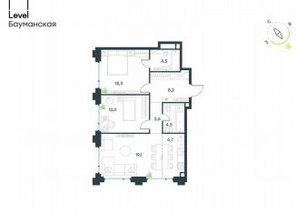 Продаю 3-комнатную квартиру, 73.9 м2, Москва, Басманный район