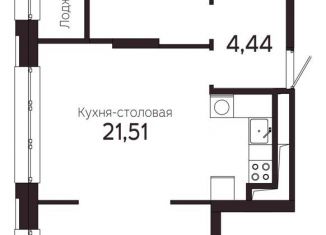 Продажа двухкомнатной квартиры, 65.2 м2, Томск, Комсомольский проспект, 48, Советский район