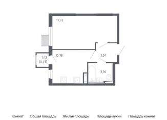 Продается 1-ком. квартира, 36.6 м2, Москва, жилой комплекс Молжаниново, к1, метро Пятницкое шоссе