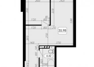 Продаю 2-комнатную квартиру, 36 м2, Владивосток, Высокая улица