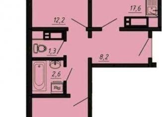 Продаю трехкомнатную квартиру, 61 м2, Челябинск, ЖК Спортивный, улица Университетская Набережная, 8