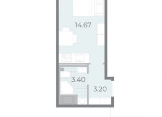 Продаю квартиру студию, 21.3 м2, Санкт-Петербург, ЖК Морская Набережная