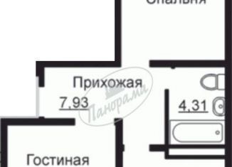 Продажа 2-комнатной квартиры, 56 м2, Калужская область, Минская улица, 41