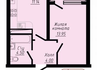 Продается однокомнатная квартира, 36.6 м2, Кисловодск