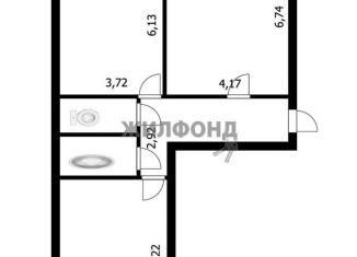 Продажа трехкомнатной квартиры, 86.4 м2, Новосибирск, улица Дуси Ковальчук, 238, ЖК Дом на Плановой
