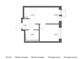 2-ком. квартира на продажу, 32.4 м2, посёлок Жилино-1, ЖК Егорово Парк, жилой комплекс Егорово Парк, к3.1