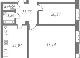 Продажа трехкомнатной квартиры, 140.1 м2, Санкт-Петербург, Петровский проспект, 11к3, Петроградский район