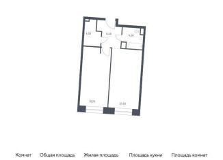 Продается 1-комнатная квартира, 56.6 м2, Москва, метро Павелецкая, Стремянный переулок, 2