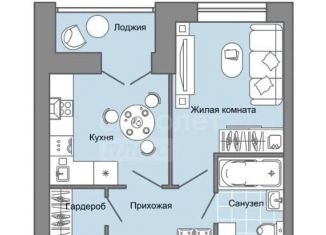 Продается 1-комнатная квартира, 32 м2, село Первомайский, улица Архитектора Сергея Макарова, 4/4, ЖК Знак