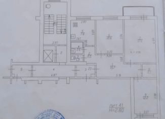 Продам трехкомнатную квартиру, 68 м2, Краснодар, улица Бульварное Кольцо, улица Бульварное Кольцо, 15