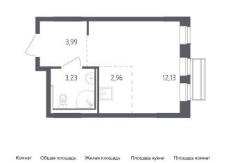 Квартира на продажу студия, 22.3 м2, село Лайково