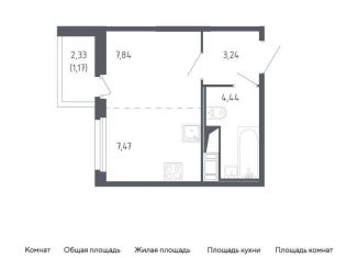 Продам квартиру студию, 24.2 м2, Санкт-Петербург, метро Проспект Ветеранов