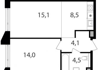 Продажа 1-комнатной квартиры, 46.2 м2, Москва, жилой комплекс Петровский Парк 2, к1, Савёловский район