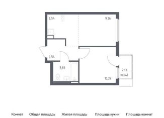 Продам двухкомнатную квартиру, 35.3 м2, Москва, жилой комплекс Остафьево, к20