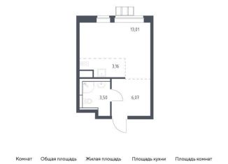Продается квартира студия, 25.7 м2, поселение Рязановское, жилой комплекс Алхимово, к11