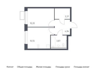 Продается однокомнатная квартира, 32.8 м2, посёлок Жилино-1, жилой комплекс Егорово Парк, к3.2, ЖК Егорово Парк