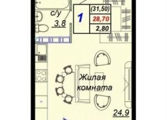Квартира на продажу студия, 31.5 м2, Краснодарский край