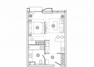 Продаю 2-ком. квартиру, 40.5 м2, Москва, ВАО