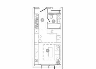 Продаю квартиру студию, 27.9 м2, Москва, ВАО