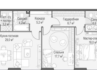 Продается 2-ком. квартира, 95.6 м2, Москва, ЦАО