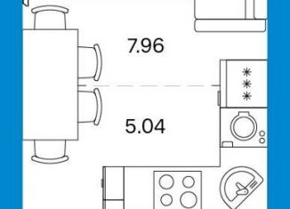 Продам 1-комнатную квартиру, 21 м2, Уфа, улица Софьи Перовской, 22, Кировский район