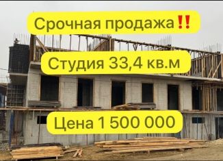 Квартира на продажу студия, 33.4 м2, Каспийск, проспект Насрутдинова, 168